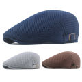 Men Cap Attractive Breathable Mesh Adjustable Men Beret Hat. 