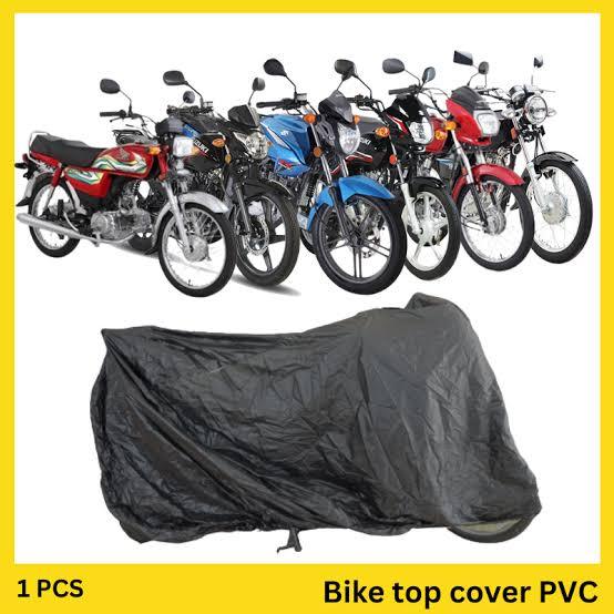 Full Size Scratch & Water Proof CD 70/ 100/ 125 cc Bike COVER Anti Scratch Waterproof & Dust Proof Top