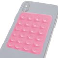 Suction Phone Case Mount Hands-Free Mirror Shower Phone Holder Square Anti-Slip Suction Cup Phone Mount For Kitchen Wall Table. 