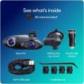 Dash Cam Nexar Pro Dual  - HD Front Dash Cam and Interior Car Security Camera - Nexar Dash Cam Front and Rear - Dual Dash Cam Parking Mode and WiFi - Dash Cams for Cars - Dash Cam for Truckers 32 GB. 