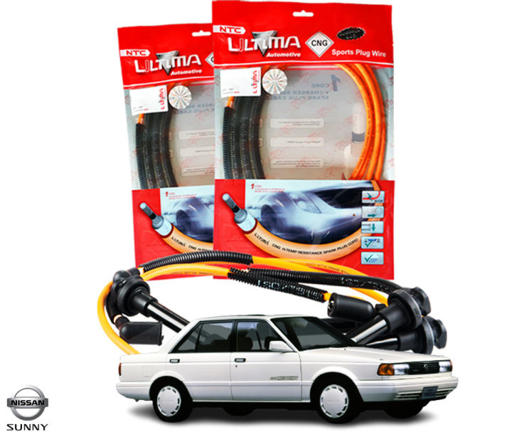 PLUG WIRE SPORT 8mm | CDI SYSTEM (4 WIRES) | NISSAN SUNNY (B12) 85-90 | 1097