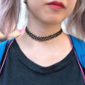 Vintage Hippy Stretch Tattoo Choker Necklace Bracelet Elastic Chocker Henna New. 