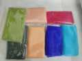 (2 YARD / GAZ )Simple  organza tissue lace / Laces for dress/Laces For Dupatta/Laces For Frocks/Laces For Crape Dupatta/Laces For Chiffon Dupatta/Laces for Baby Dresses and Frocks / PAKISTAN LACE. 