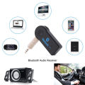 Wireless Bluetooth Car Receiver Hands-free AUX Music Stereo Audio Adapter 3.5mm. 