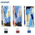 PIANO POINT Ball Pen,10 pcs, 0.8mm Smooth Tip, Comfortable Rubber Grip. 