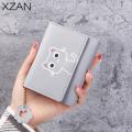 Women Wallet Cute Cat Short Wallet Leather Small Purse Girls Money Bag Card Holder Ladies Female Hasp Creative Fashion Wallet. 