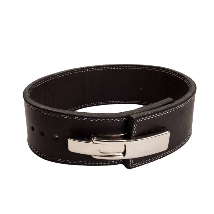customized weight lifting leather lever belt