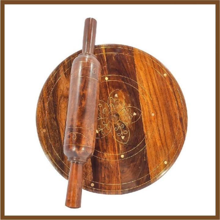 Chakna Belna roti maker Traditional chakna belna with custom brass work ...