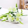 7flowers/Branch Artificial Plastic Lily -Artificial Flower Bouquet- Photo Props Home DIY Table Decoration Durable Artificial Flower. 