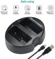Newmowa Dual USB Charger Camera (2 Batteries). 