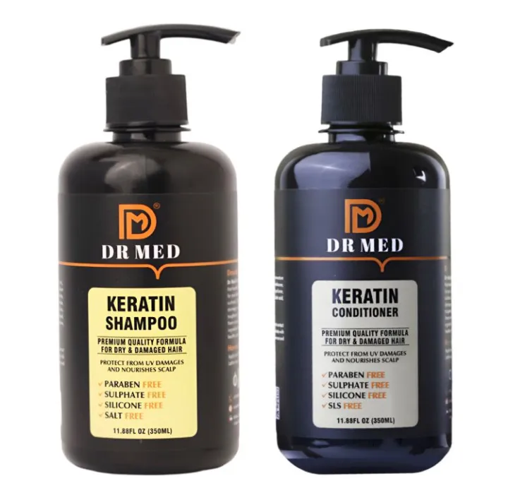 "DR%20MED%20Keratin%20"Professional%20Strength%20Hair%20Care%20Duo:%20Shampoo%20and%20Conditioner%20(Paraben%20free,%20sulphate%20free,%20salt%20free,%20silicon%20free%20)%20350mL%20each"%20-%20Image%202