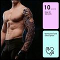 1pcs Body Art Dragon Tattoo Designs Men Full Arm Temporary Tattoos Large Totem Tribal Big Sleeve Tattoo Sticker. 