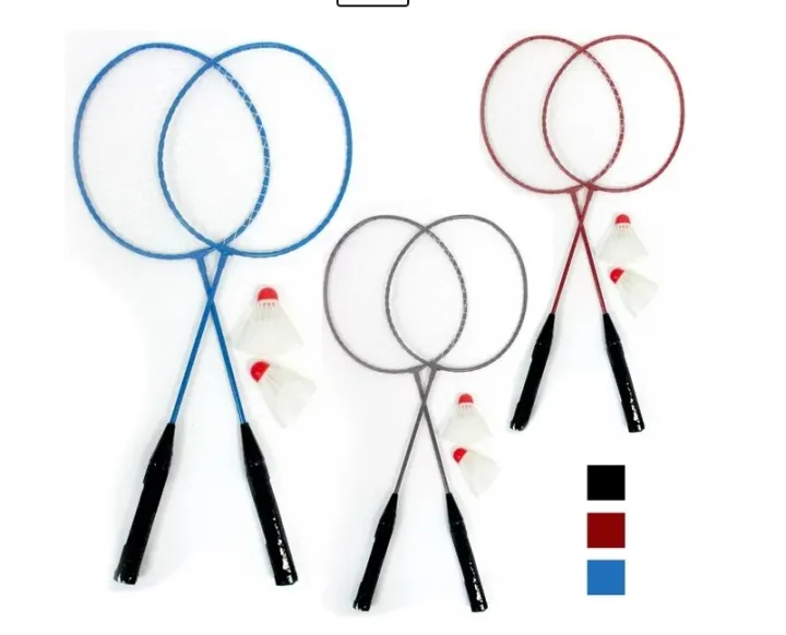 Badminton%20Rackets%202%20pec%20set%20For%20kids%20and%20Adults%20Mesh%20Packing%20with%20Free%202%20Shuttle%20Inside%20-%20Image%204