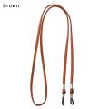 Practical Lanyard Strap Leather Cord Holder Glasses Necklace Sunglass Strap Reading Glasses Chain. 