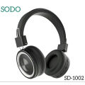 SODO SD-1002 Bluetooth Headphones - (Black) - 10 hrs+ talktime - Crystal Clear HQ Sound - Fully Padded Headset - TF card - Foldable. 