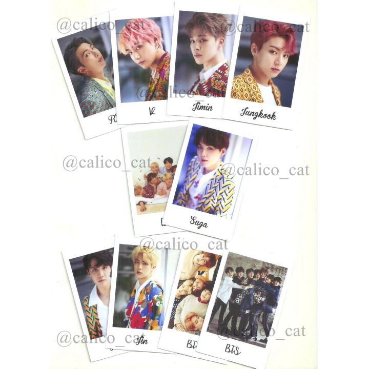 BTS POLAROIDS-CUSTOMIZATION AVAILABLE