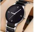 Classic Luxury Watches for Men Watches High Quality Stainless Steel Analog Quartz Watch  With Box. 