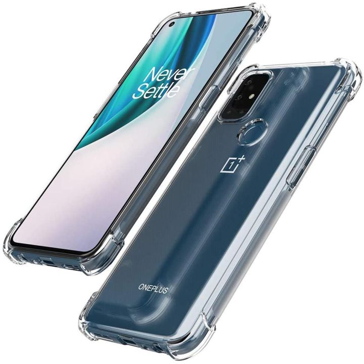 OnePlus Nord N10 5G Transparent Soft Silicone Crystal Clear Back