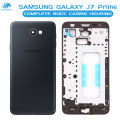 Samsung Galaxy J7 Prime Housing Middle Frame With Side Button and Camera Lens Complete Body Casing Replacement For Galaxy J7 Prime - Black. 