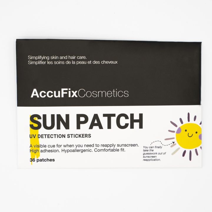 Colour Changing UV Detection Stickers (36 dots) | Skin Patches | Sun Protection Tool | Skin Care | AccuFix Cosmetics