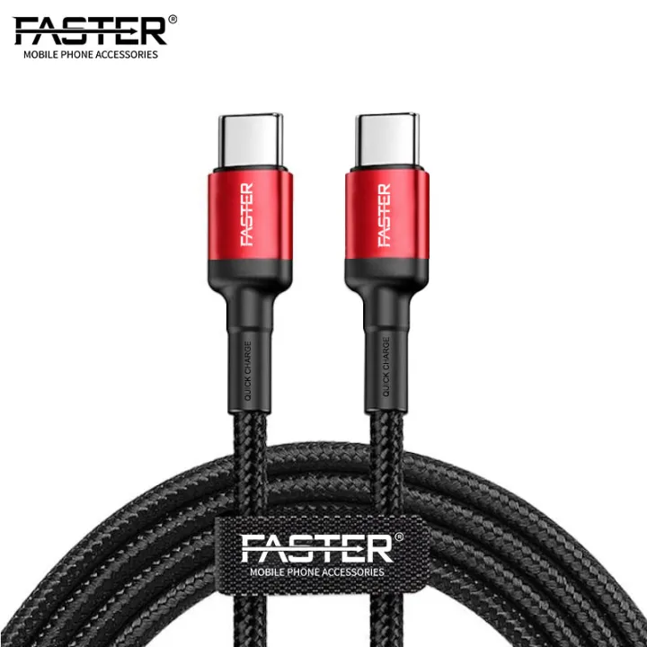 FASTER%20FC-60W%20Type-C%20To%20Type-C%203A%20PD%20Cable%20QC3.0%20And%20PD3.1%20Compatible%20-%20Image%204