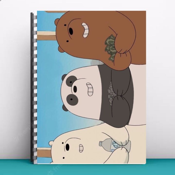 WE BARE BEARS A4 (1148) NOTEBOOK | Daraz.pk