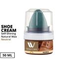 WBM Shoe Cream - For All Colors Instant Shine Shoe Polish with Cleaning Sponge - 50ML. 