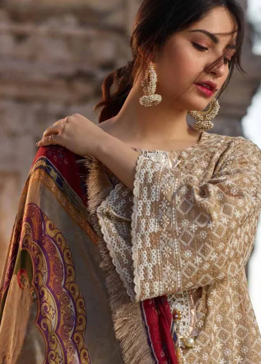 Sakura%20by%20Noor%20Textiles,%20Schiffli%20Embroidered%20Lawn%20Unstitched%203%20Piece,%20Light%20Brown%20-%20Image%203
