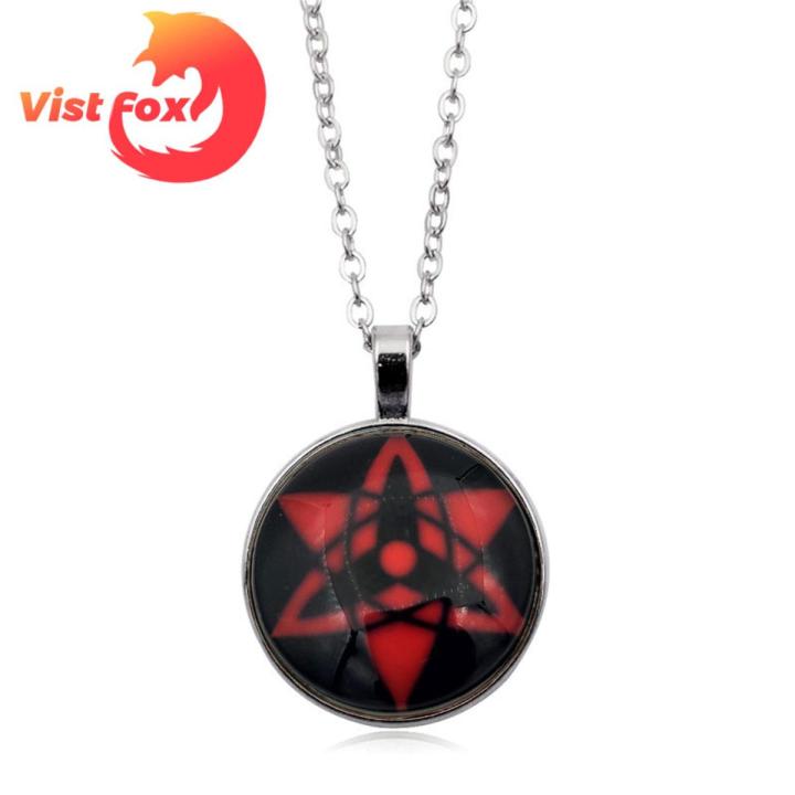 Vist Fox Chain Necklace with Pendant Boy Girls Jewelry Gifts Anime Necklace