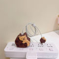 Suitable for Apple 12 charger protective cover Cartoon bite protective cover Cord bite USB charging head protective cover. 