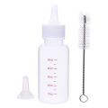 Pet Nursing Bottle Kits Replacement Nipple Cat Feeding Bottle for Newborn Kittens, Puppies, Rabbits, Small Animals. 