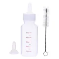 Pet Nursing Bottle Kits Replacement Nipple Cat Feeding Bottle for Newborn Kittens, Puppies, Rabbits, Small Animals. 
