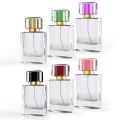Luxurious empty perfume bottle 50ml in high-quality glass. Perfect for perfumers, fragrance enthusiasts & entrepreneurs. Customize with your brand's logo & labeling.. 