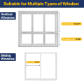 Adjustable AC Window Lock Bar, Small Window Security Bars A. 