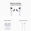 Apple AirPods 2nd Gen, 3rd Genn Premium Wireless Earbuds with Premium Sound Quality, Smart Sensor, Clear Mic, Long Battery Life, Fast Charging Case, Seamless iPhone iPad Mac Connectivity, Comfortable Fit, Bluetooth Headphones for Calls Music & Daily Use. 