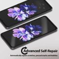 Whitestone Dome [All in One] for Samsung Galaxy Z Flip 5 Front EZ Glass Screen Protector (With Flexible EPU Film, Easy Install Kit) – 2+2 Pack. 