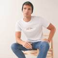ELO - LE Men's Two Pony Embroidered Crew Neck Tee Shirt - Tshirt For Men / Tshirt For Boys. 