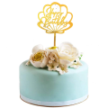 Reusable Cake Topper Acrylic Cake Topper Happy Birthday Cake Decoration. 