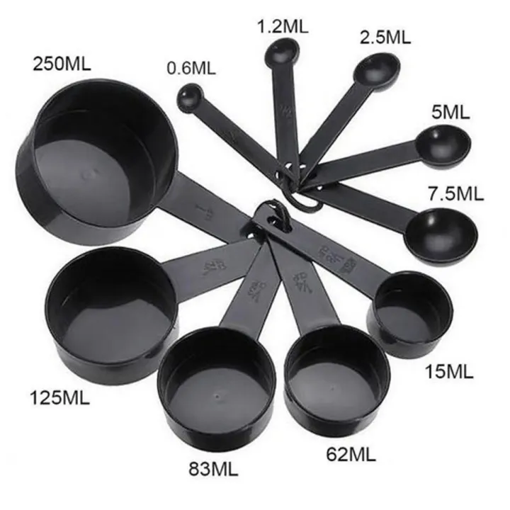 10pcs%20Measuring%20Cups%20And%20Measuring%20Spoon%20Scoop%20Silicone%20Handle%20Kitchen%20Measuring%20Tool%20-%20Image%202