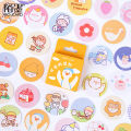 imoda 45Pcs/box Cartoon Cute Diary Journal Stationery Flakes Scrapbooking DIY Decorative Stickers. 