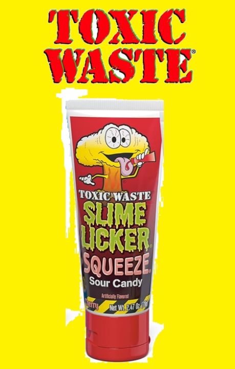 Toxic Waste Slime Licker Cherry 70 g ( Imported )