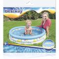 Bestway - Ocean Life Inflatable Kiddi 51008 Paddling Pool For Kid's - 40 X 10 Inches. 