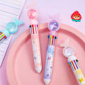 summerflowers 10Color 0.5mm Student Cartoon Ballpoint Pen Cute Butterfly Colorful Pens Kids Diary Scrapbooking Drawing Stationary. 