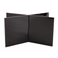 Acrylic Book Holder Acrylic Book Holder for Cookbook Recipe Menu Magazines Storybook Holder for Display Black S. 