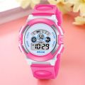 Electronic Night Glow Wrist Watch Colorful Digital Watch Holiday Party Gift. 