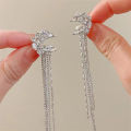 【Prices are low- Now don't beslow】Fahion hy Zircon tar Tael Ear Clip Piercg Earrg Trendy GJCUTE. 
