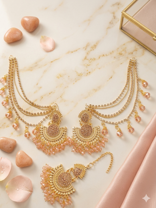 Artificial%20Pearl%20Golden%20Ear%20Rings%20With%20Tika%20With%20Beautyfull%20Bahubali%20Pearl%20Sahara%20Long%20Lasting%20Polish%20For%20Beautyfull%20Girl%20Artical%2054374311%20-%20Image%202