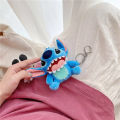【NShisasN】Disney Stitch 3D Cartoon Doll For AirPods 3 Case AirPods 2 Case Cover AirPods Pro Case IPhone Earphone Accessories Case Gift. 