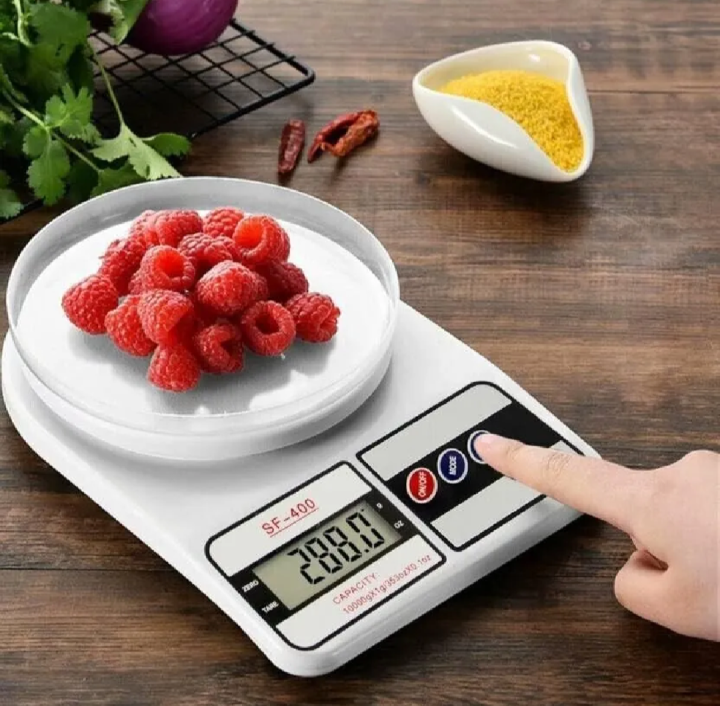 Electronic Digital Kitchen Scale | 1g–10kg High Precision Food Weighing ...