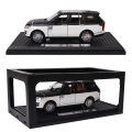 Land Range Rover 1:24 Diecast Car, High Simulation Sound & Light Pull Back Die Cast Scale Model Cars Series Metal Body & Plastic Parts, Openable Doors & Hoods Alloy Models Vehicle Children Toys Die-cast Vehicle Best Motorcar Vehicles Gift Toy For Kids. 